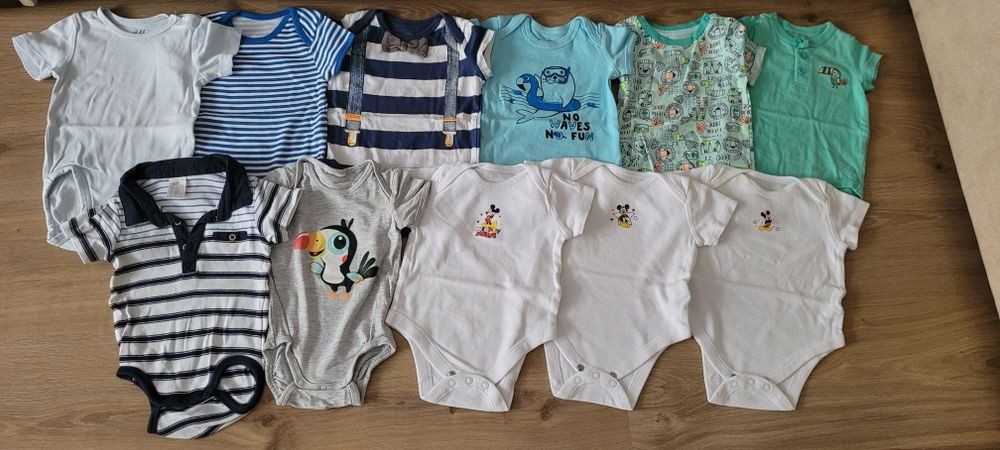 Ubranka w rozmiarze 68. Przy zakupie minimum 5 sztuk rabat!