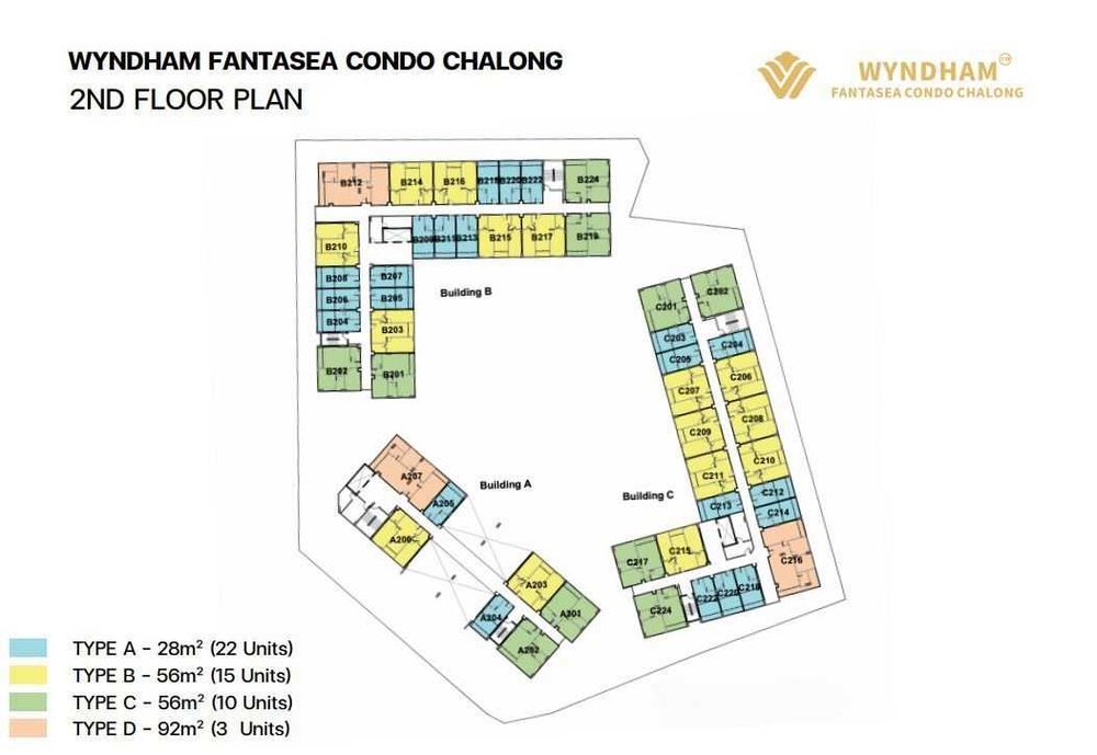 Студія 28 м² – Wyndham Fantasea Condo Chalong, Пхукет, Таїланд