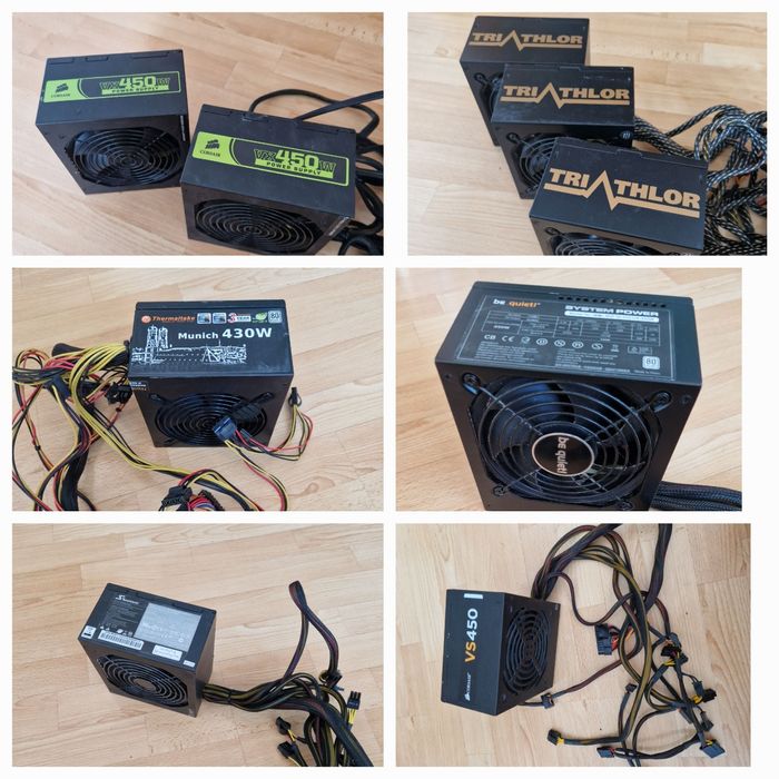 Якісні брендові блоки живлення Всі робочі Стан гарний