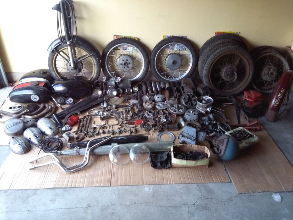 Części wsk,wfm, shl, jawa, cz,MZ,panonia,Romet,komar, simson.