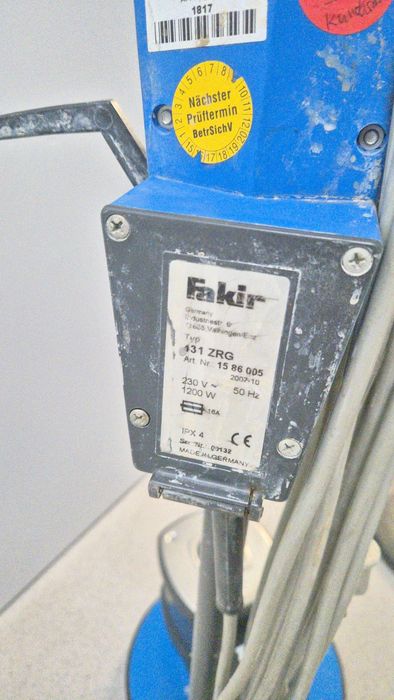 Polerka / Cykliniarka do parkietu z tarczą quattro.