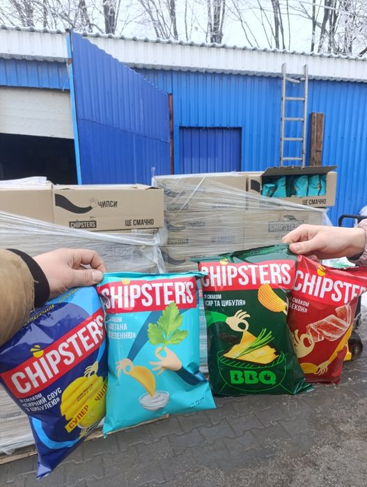 Чіпси Chipster's 100 грам
