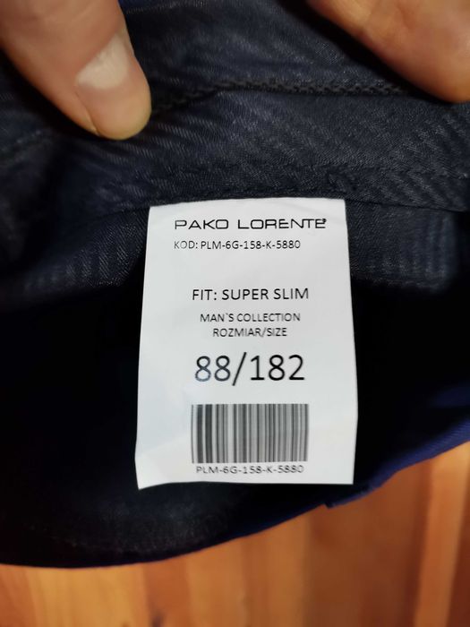 Garnitur niebieski - Pako Lorente  OKAZJA!