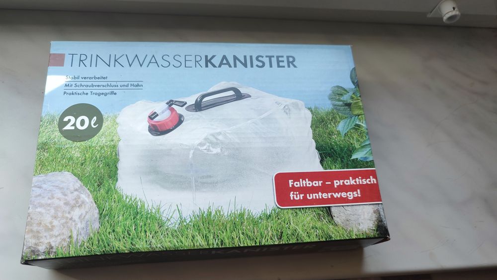Kanister składany 20l do wody pitnej