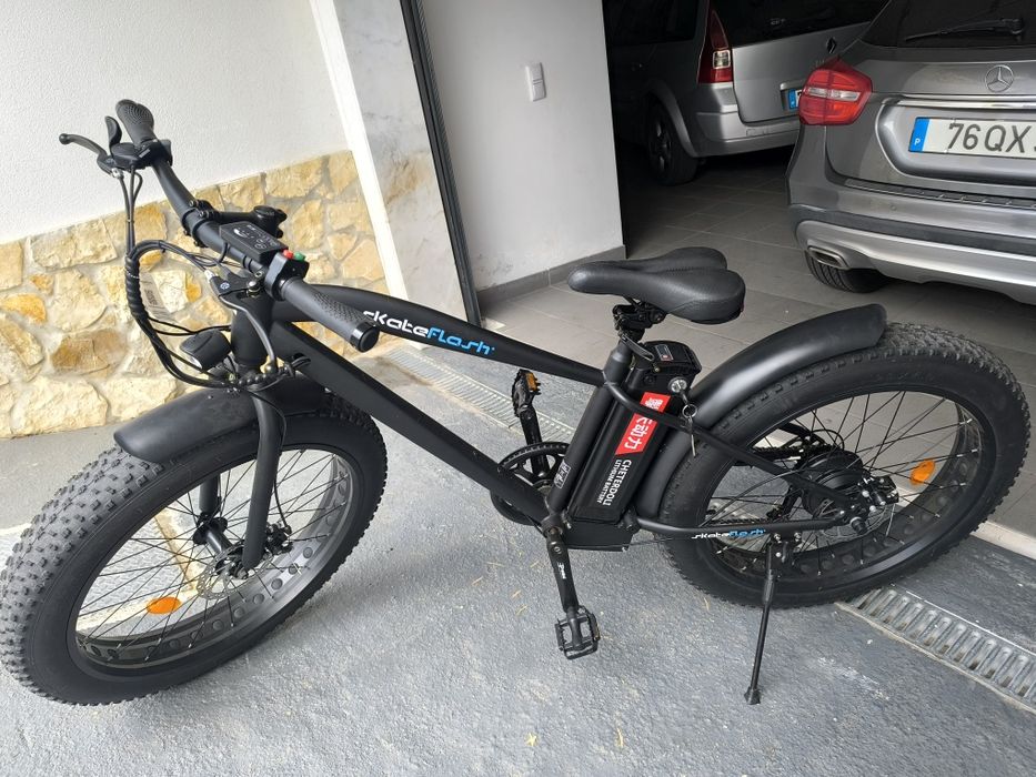 Bicicleta Elétrica Skate Flash YYEB-12 Estado Nova