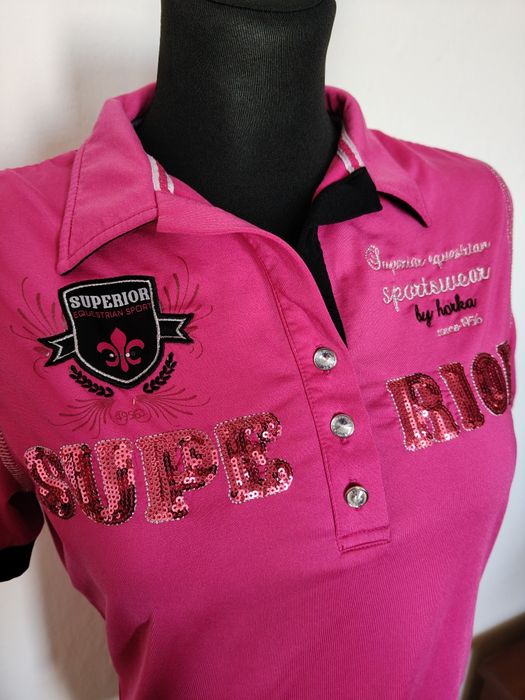 Horka piękna koszulka jeździecka S