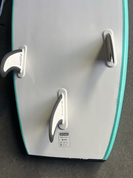 Prancha de Surf 900 7” com 3 quilhas com capa