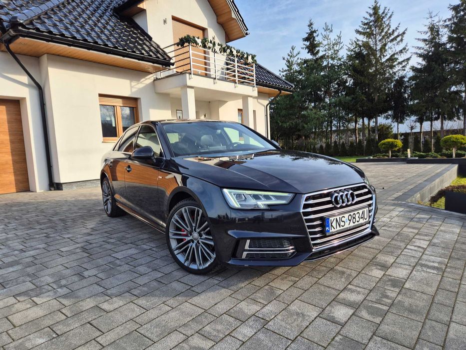 Audi A4 B9 2.0 TDI 190KM Ultra Quattro Sedan 3X SLINE  Matrix 2016