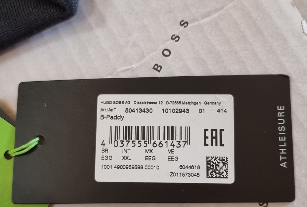 polo boss hugo boss  oryginał xxxl 3xl