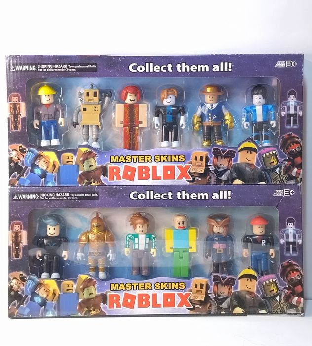 Набір фігурок  Роблокс 2 види, по 6 героїв в коробці.