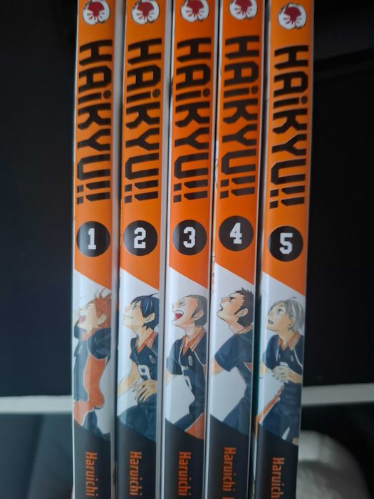 manga haiykuu 1-5 tomów