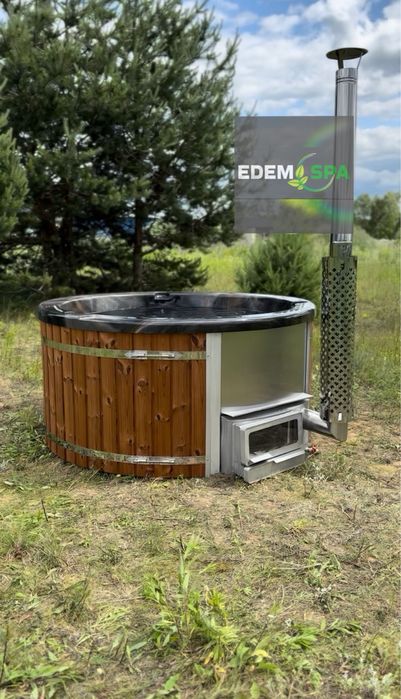 Чан на дровах! Виробник! Спа купель! Чан для купання! Джакузі! Офуро!