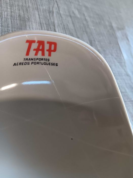 Cinzeiro TAP (porcelanas de Aveiro) anos 50