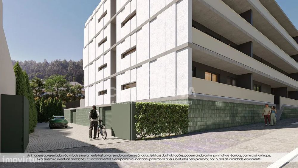 Apartamento T1 em construção nos Carvalhos