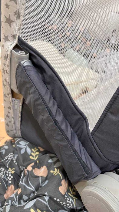 дитяче приставне ліжко для немовлят