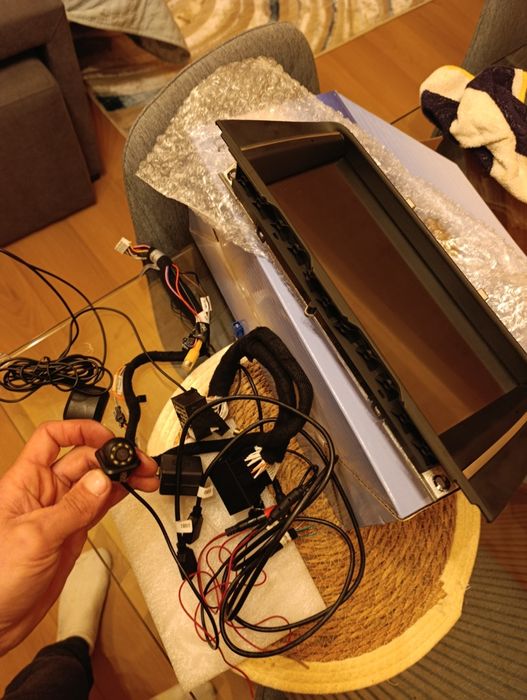 Radio androide BMW f 10 ou f11 igual a novo com câmera marcha traz