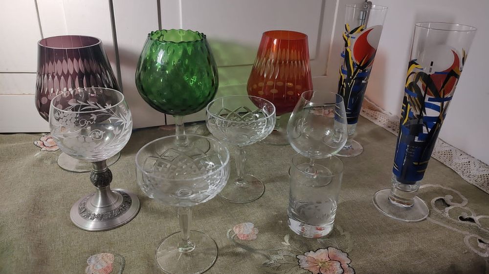 Оновлення! Келихи Франція, Німеччина, Becherovka, Halloween, Leonardo