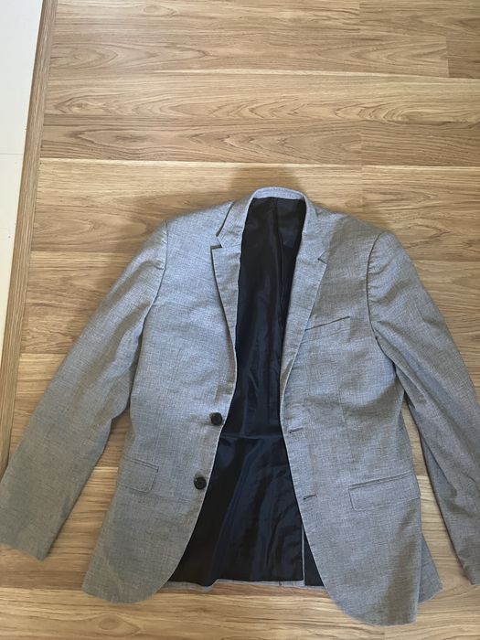 Szara męska marynarka z H&M