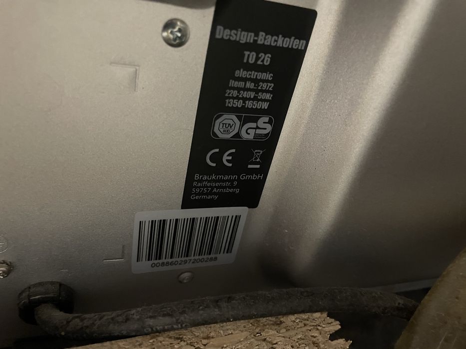 Mini forno Caso design T0 26