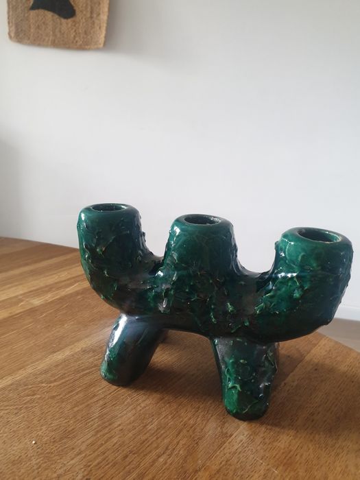 Świecznik trojak marcin prl