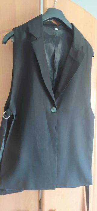 Kamizelka garniturowa damska
