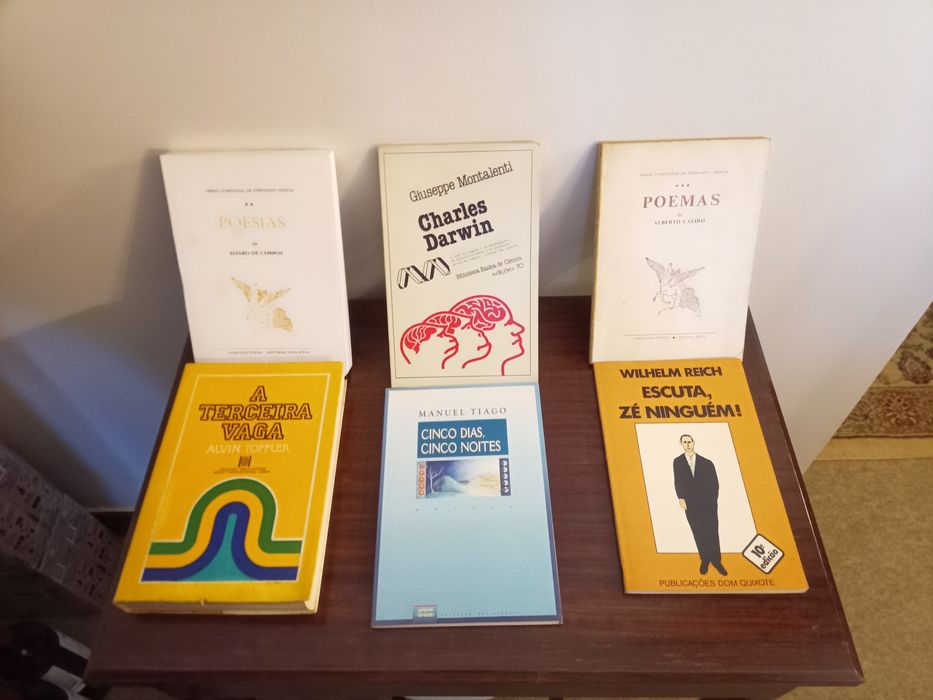 Vários livros leitura
