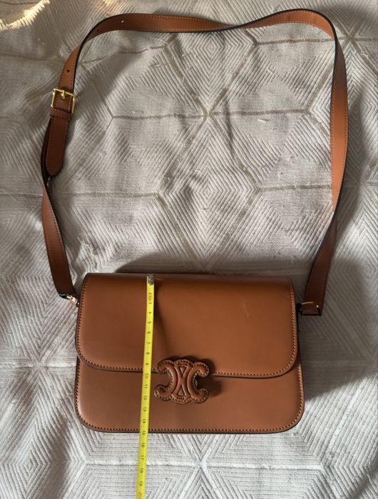 Сумка в стилі Celine Triomphe, колір Tan