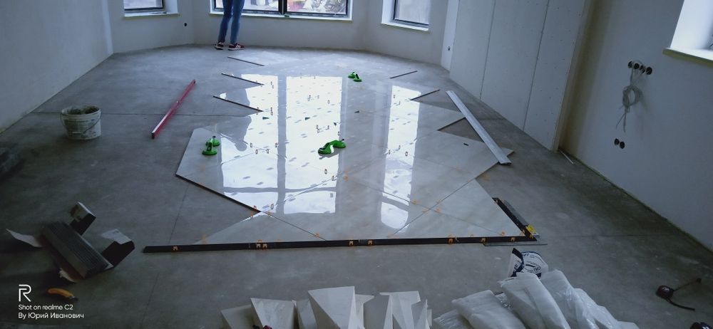 Профессиональная укладка плитки!!!