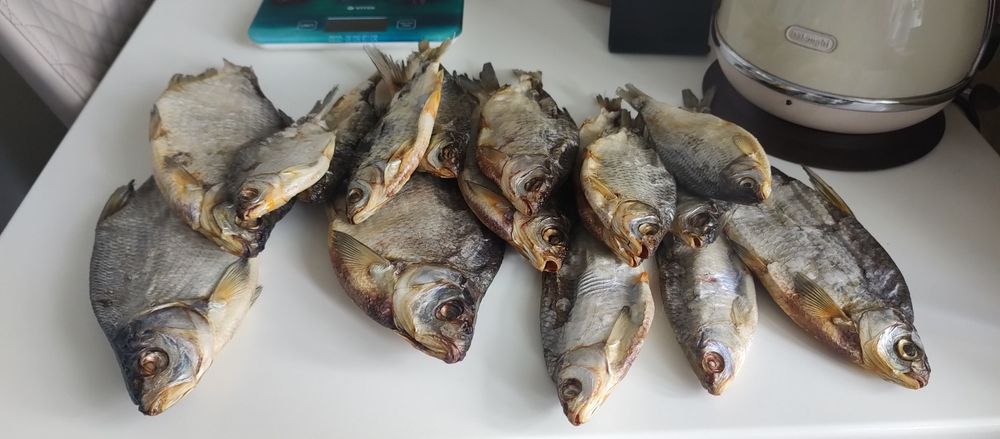 Плотва вяленная,густера