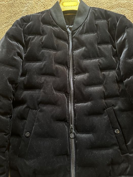 Курта бомбер . Велюр