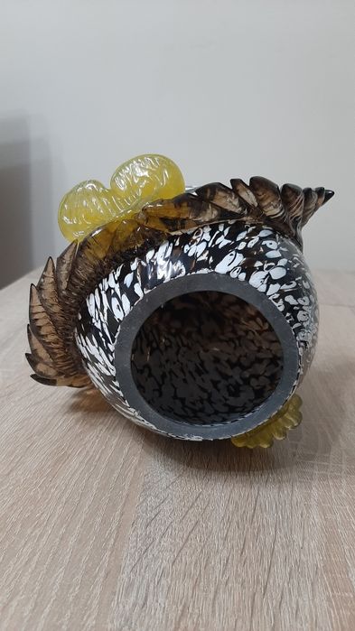 Figurka Szklana Sowa