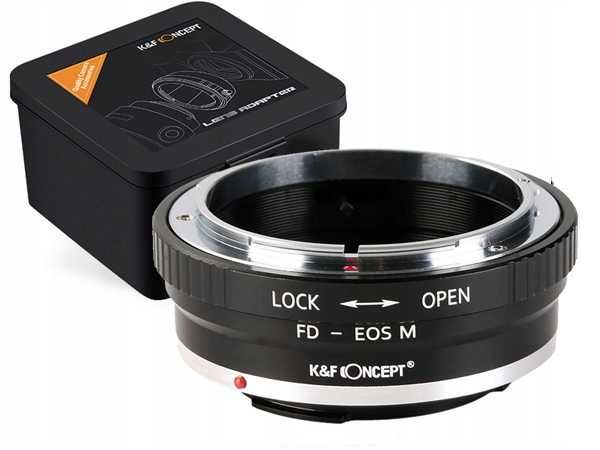 Adapter redukcja z Canon FD na Canon EOS M EF-M EOSM K&F Concept