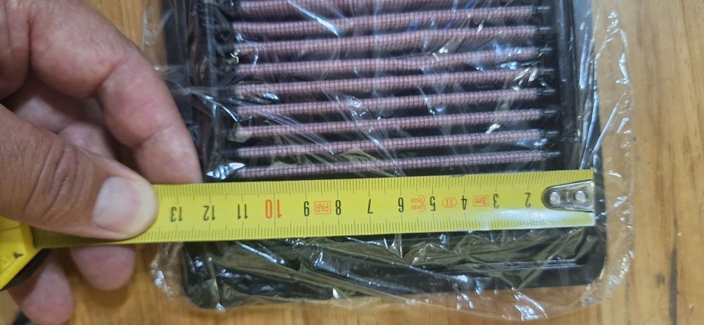 KN filtro carro novo