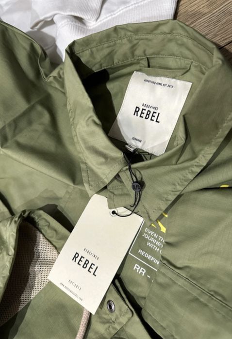 kurtka Rebel , bluza Boohoo sweter Brave Soul r M cały zestaw