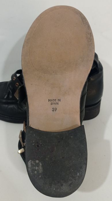 Buty damskie skórzane 39