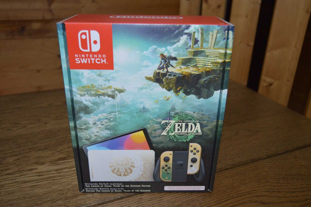 Nintendo Switch Oled - Zelda Edition - Nova