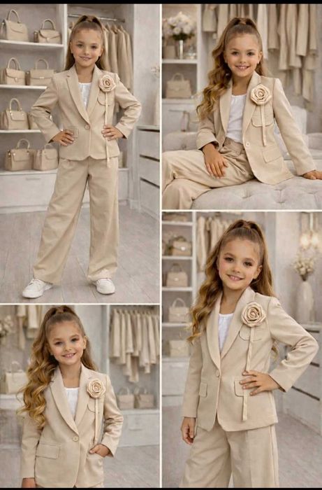 garnitur dziewczęcy 104-164