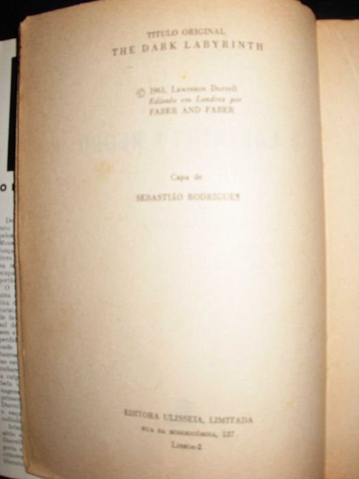 O Labirinto Negro - Lawrence Durrell