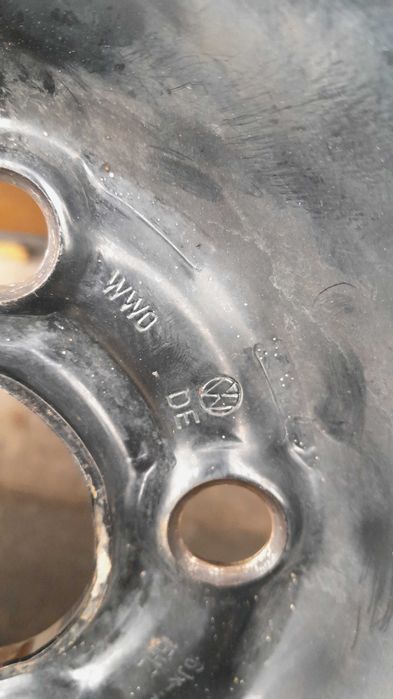 Koło zapasowe zapas 5x100 ET38 Golf Leon Octavia Audi A3 Toledo 15