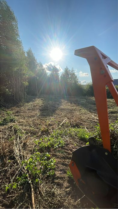 Usługi mulczerem leśnym powierzchniowym, prace melioracyjne koparka 8T