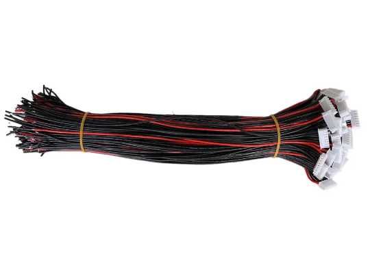 Разъем XH2.54-2S/3S/4S/5S/6S 22awg силикон провод, балансир, imax b6