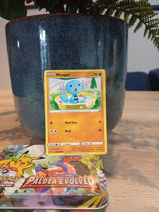 Carta Pokémon Wooper #83