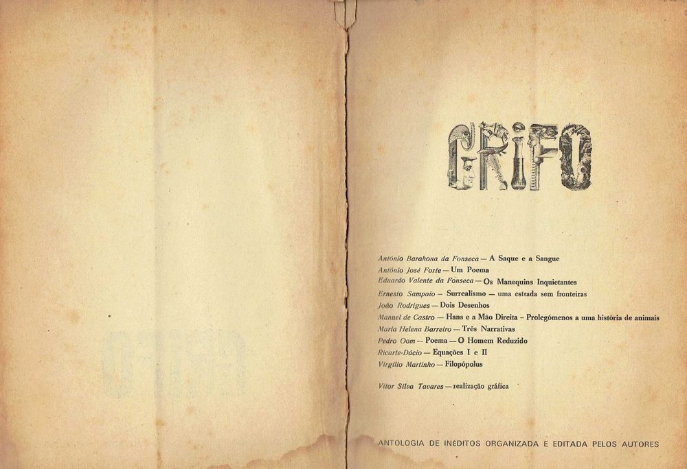 16064
	
Grifo
António Barahona da Fonseca