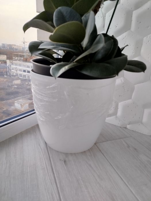 Великий горщик 30 см НОВИЙ  для вазона