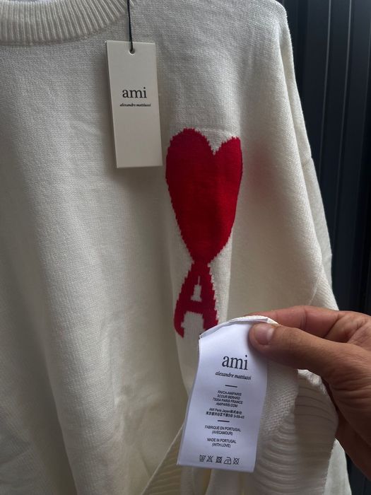 Camisola Ami Creme tamanho M