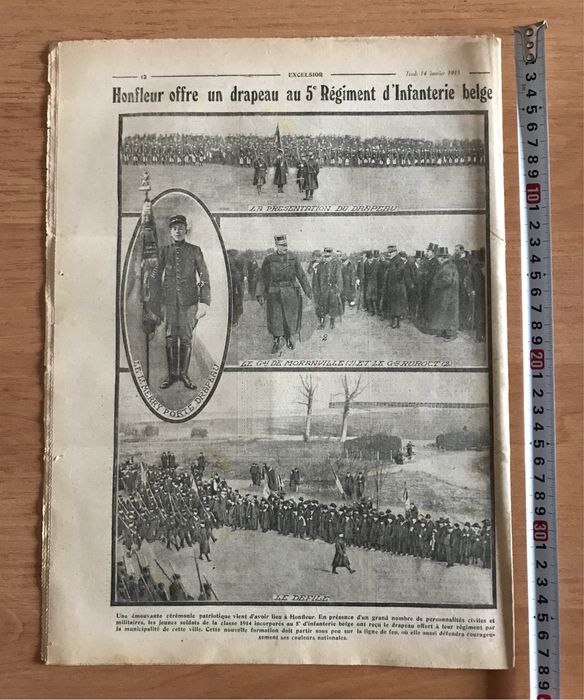 Газета Франции 1915 год