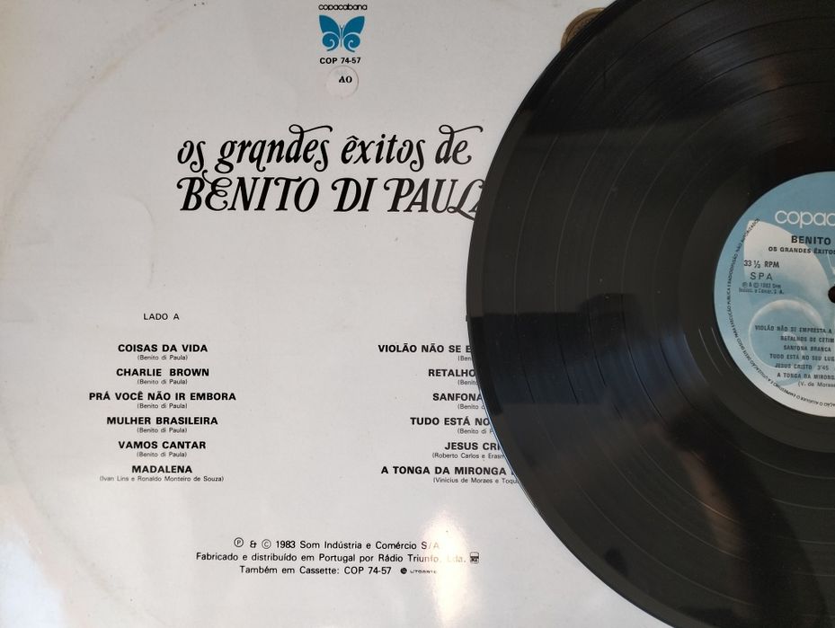 LP Os Grandes sucessos de Benito Di Paula