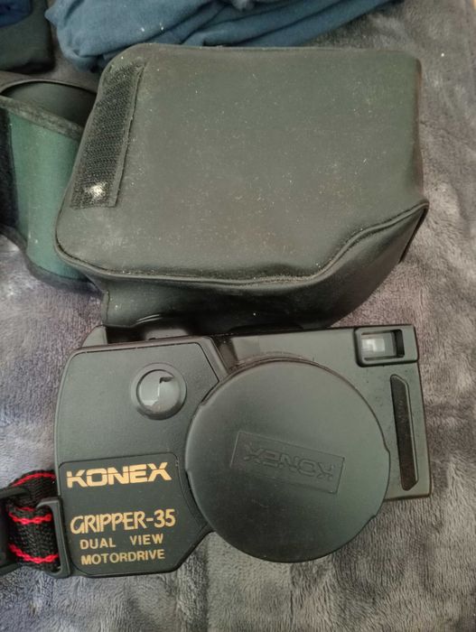 2 Câmaras Analógicas 35mm Olympus + Konex | Com Bolsa