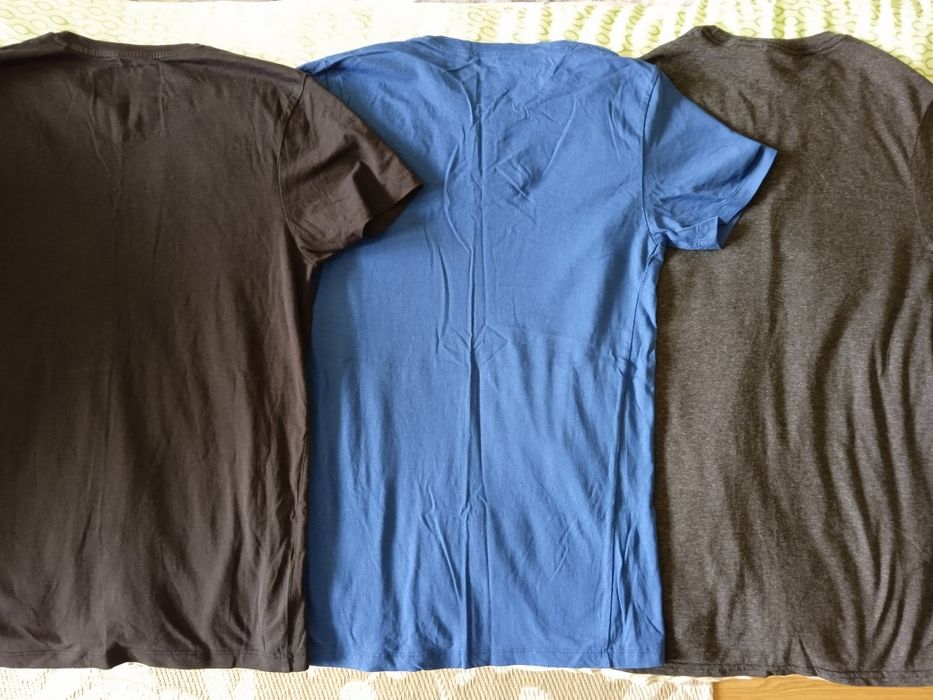 3x t-shirty super jakość rozm.S zestaw unisex
