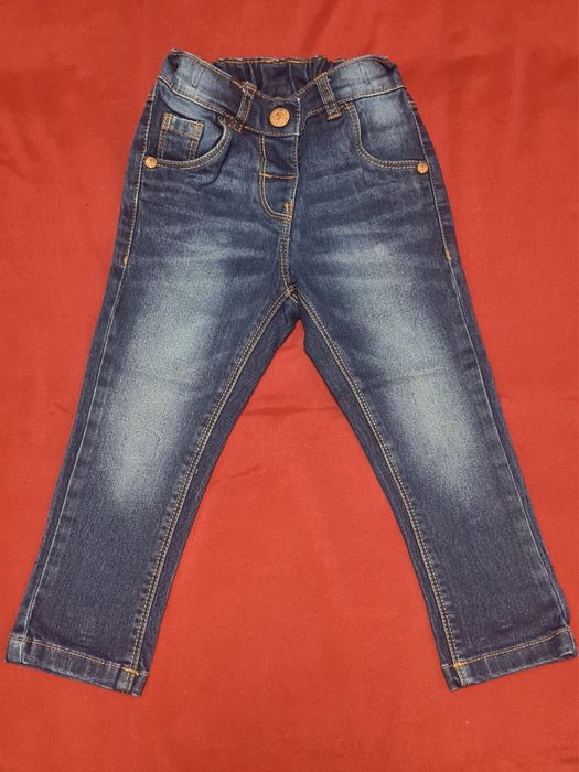 Calças de ganga menina 92cm